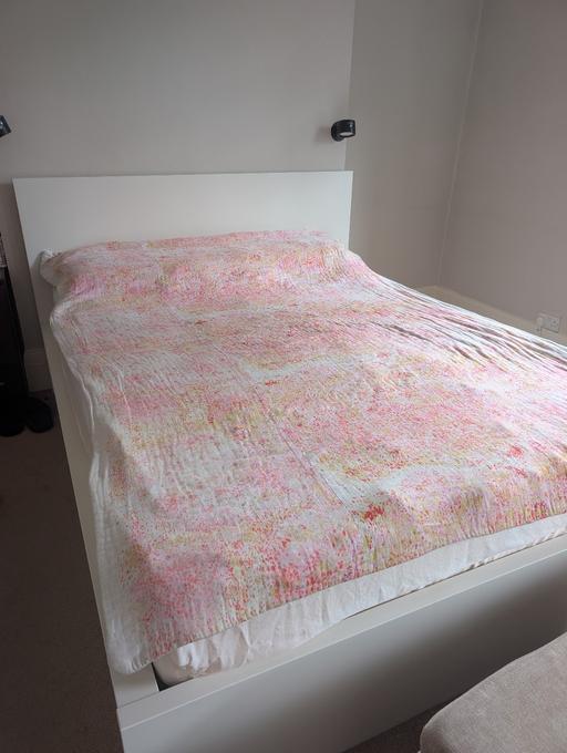  — IKEA MALM Bed King + Eve memory foam mattress