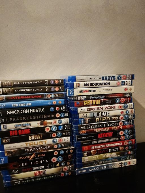  — Blu-Ray movies