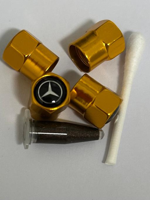  — Mercedes Benz Tyre valve caps with grease