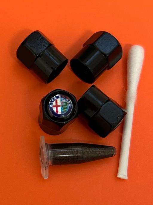  — Alfa Romeo Tyre valve caps with grease