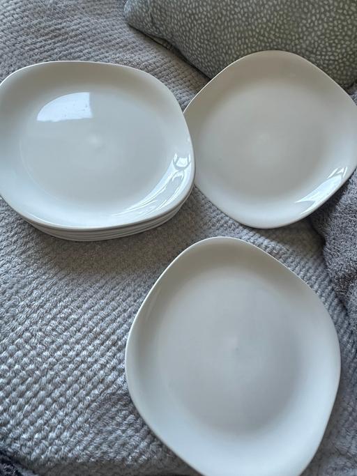  — 7 large plates never used