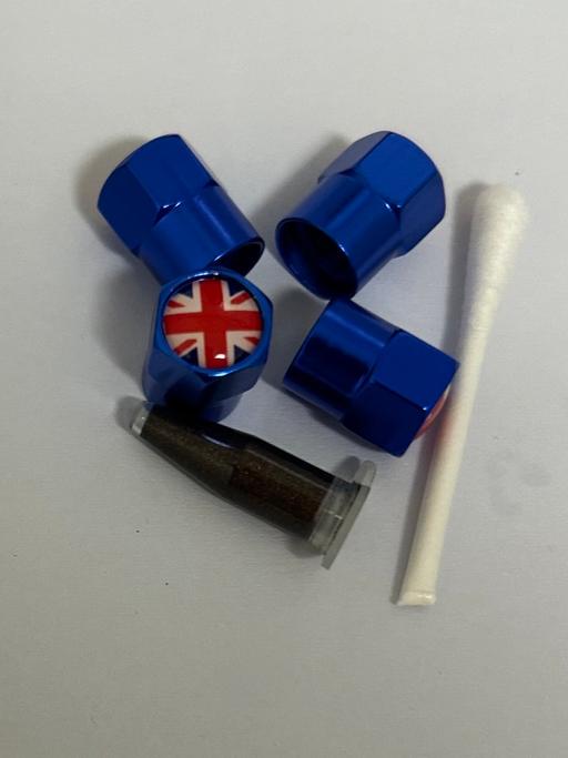  — Mini tyre valve caps with grease