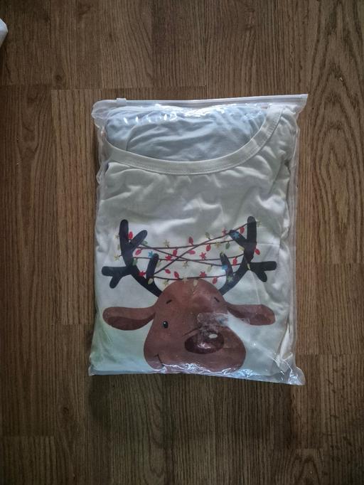  — new Womens Xmas Reindeer Pyjamas