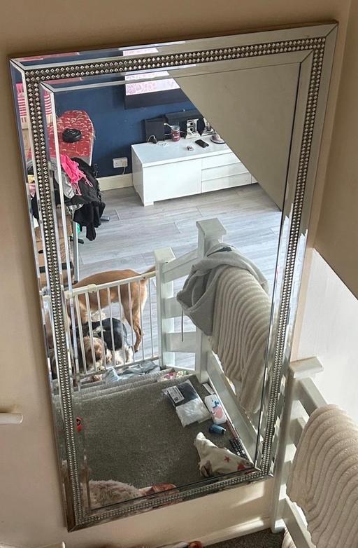  — The Range Long Crystal Silver Mirror