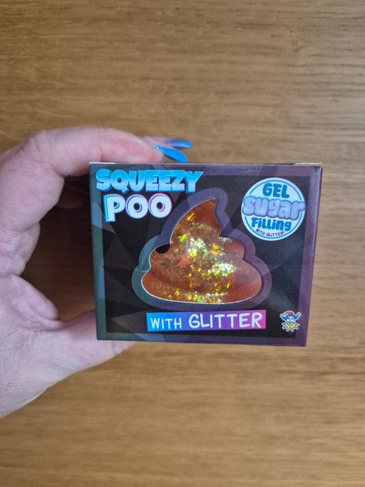  — new Squeezy Glitter Sugar Filled Poo