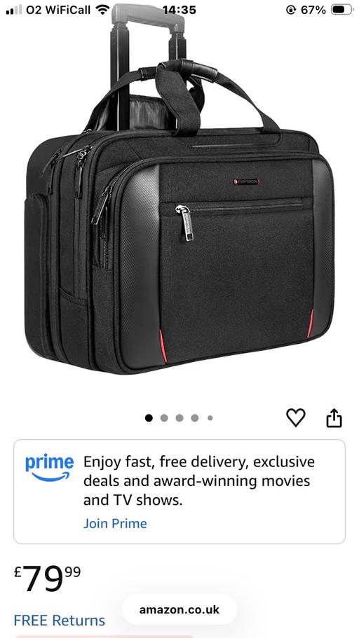  — Travel business bag