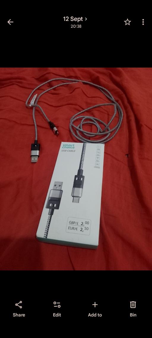 — smart choice USB cable charger