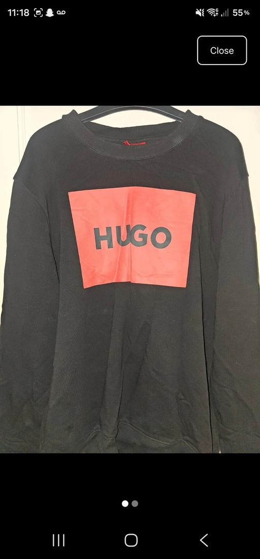  — genuine hugo mens jumper