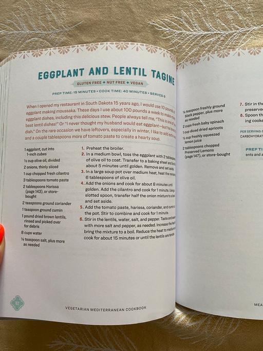  — Cook book