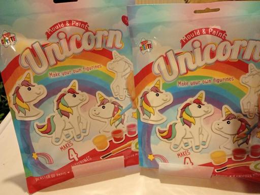  — 2 brand new girls unicorn craft sets