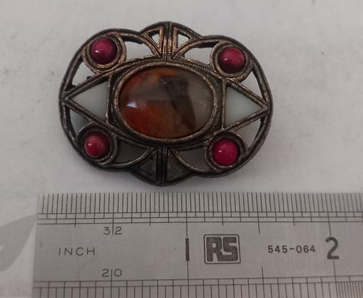  — Vintage Miracle Style Scottish Celtic Brooch