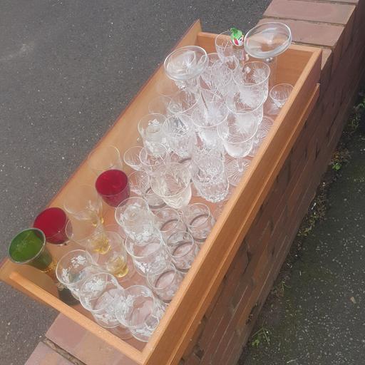  — Joblot Of Cut Glass & Other Glasses, VGC, Cle