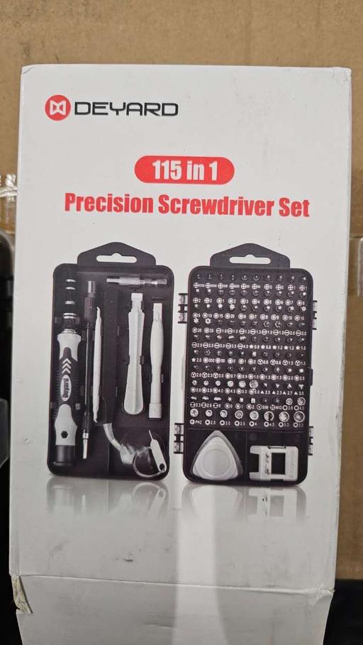  — 115-in-1 precision screwdriver repair kit