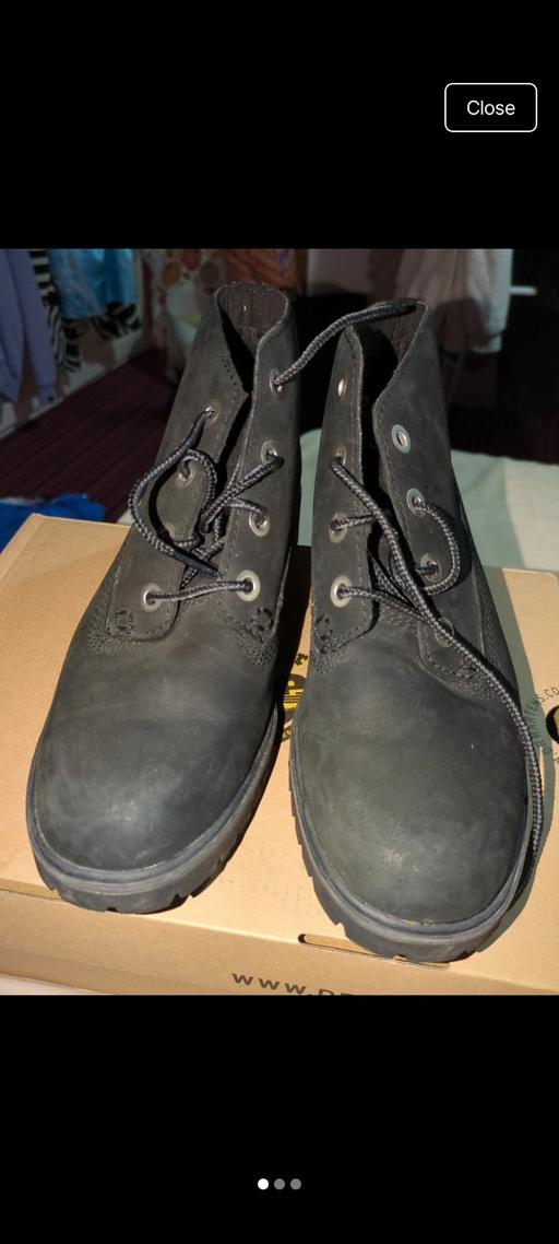  — timberland black boots brand new without tags