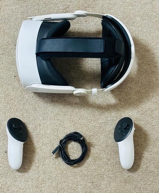  — Meta Quest 3S - 128GB - Elite Strap Like New