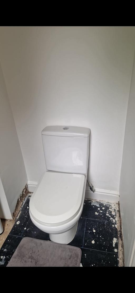  — Modern toilet with soft close seat 25
