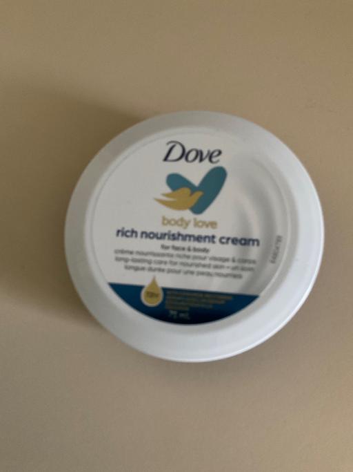  — Dove cream