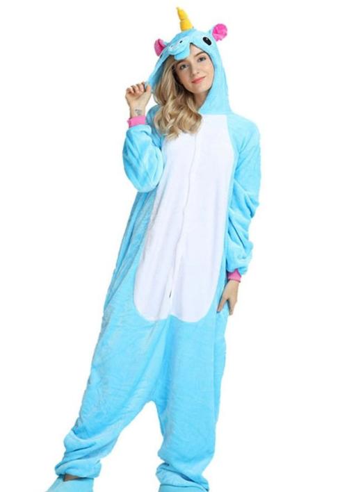  — new Girls Unicorn Fleece Onesie