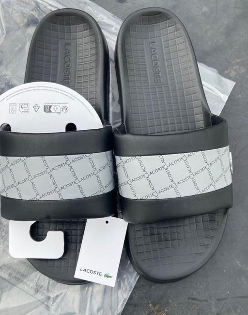  — Lacoste sliders uk 11 brand new with tags on