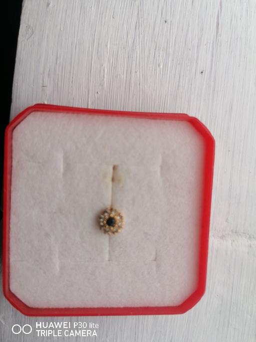  — Gold nose stud