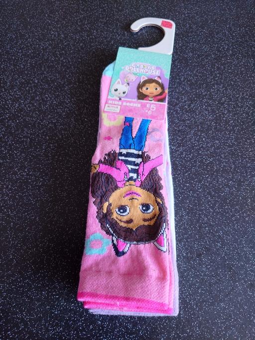 — Girls Gabby's dollhouse socks size 9-12