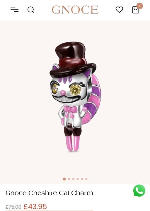  — Mad hatter charm