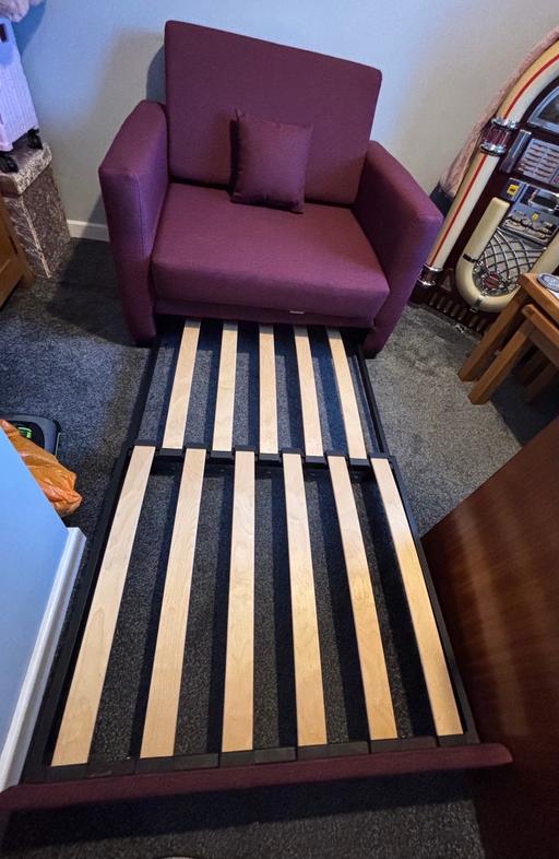  — Single chair bed