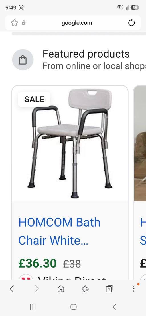  — New toilet frame