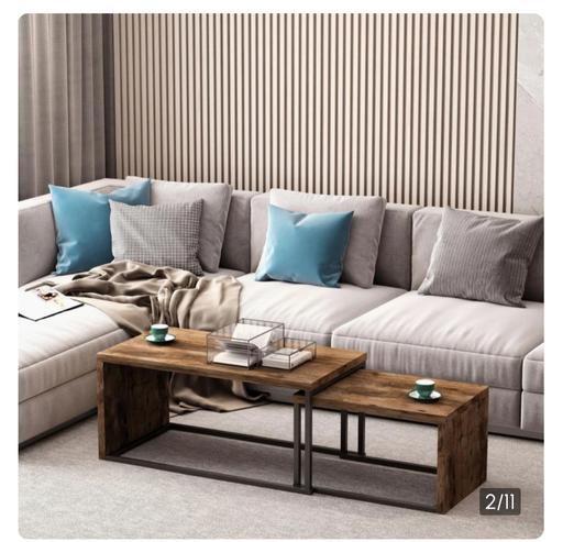  — brand new homcom nesting of coffee table set