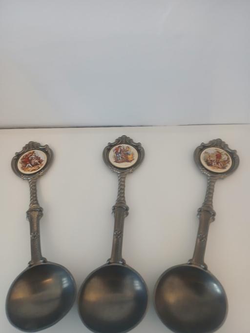  — Collectable Pewter spoons
