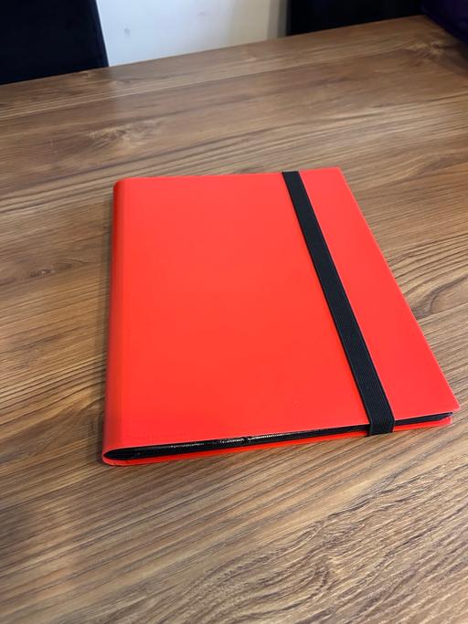  — Red binder for pokemon cards