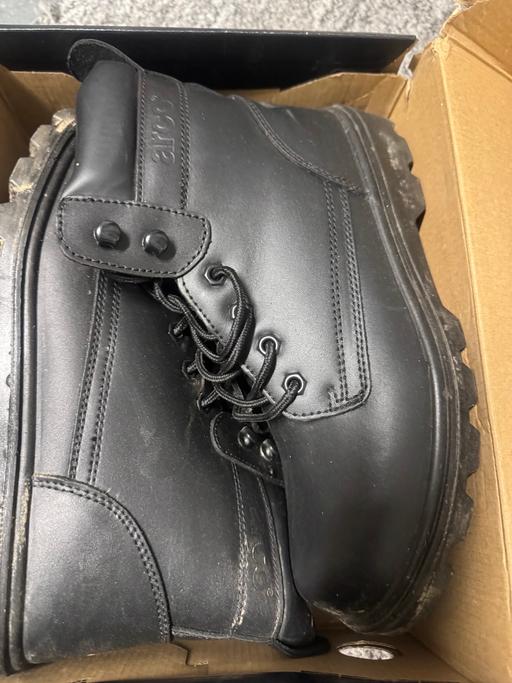  — Steel cap work shoes size 9 and size 8