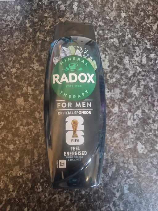  — brand new mens radox shower gel