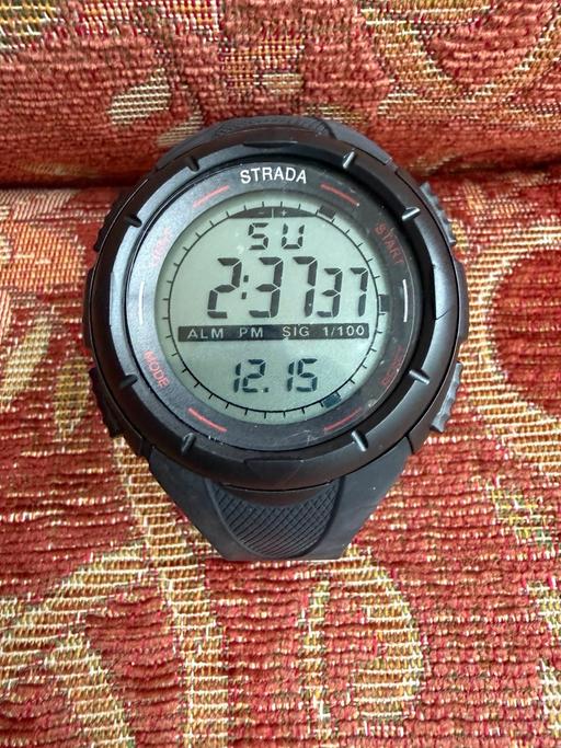  — Starda digital sports watch black
