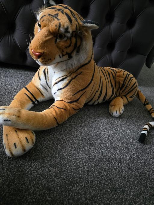  — tiger soft toy