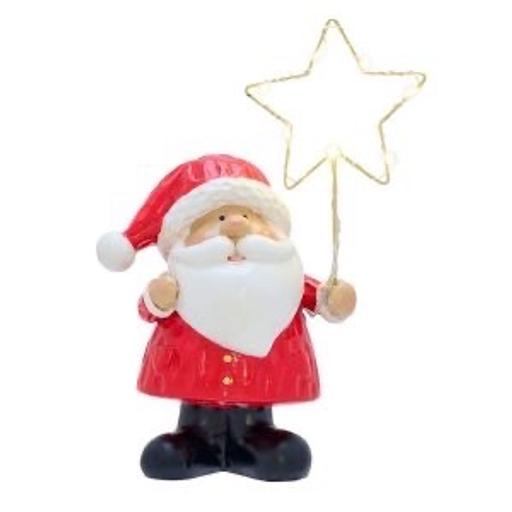  — LED Santa with Star