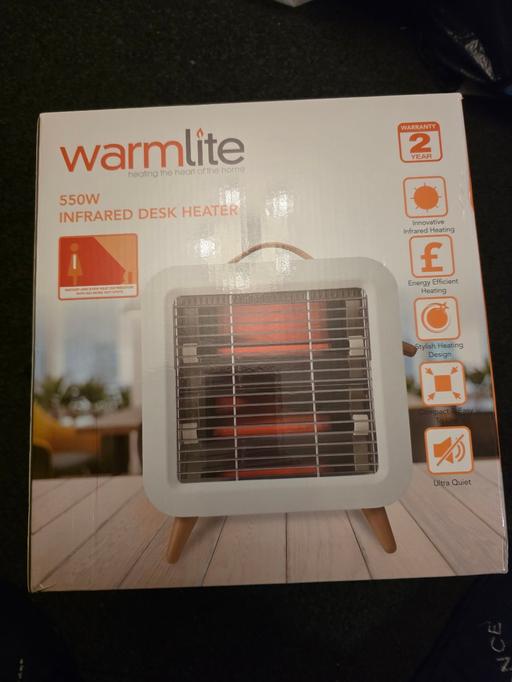  — desk heater new