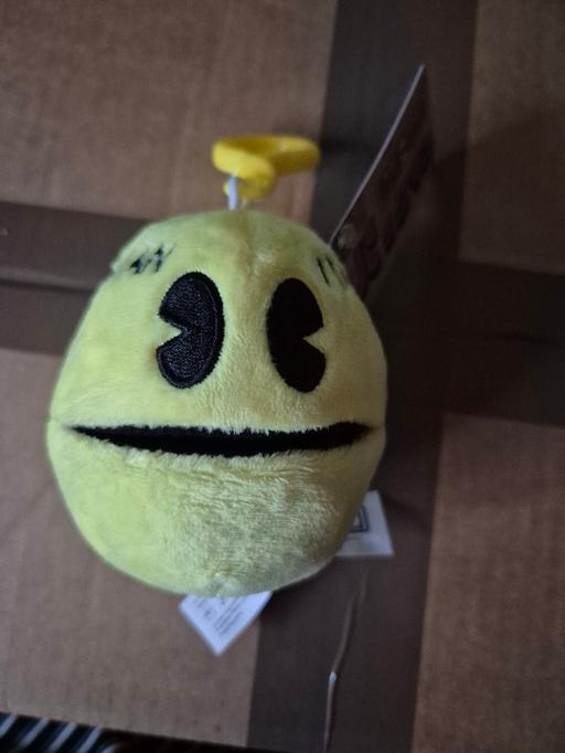  — new Pacman Plush Keychain
