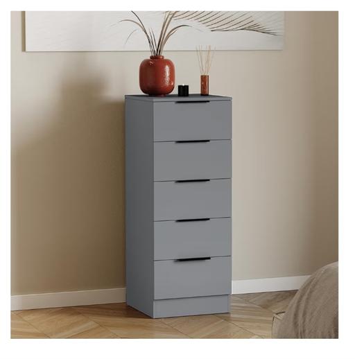  — brand new tall slim 5 chest of drawers