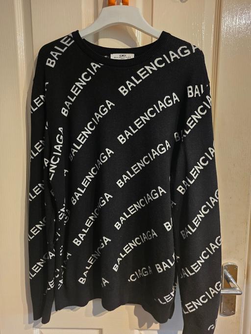  — mens balenciaga jumper xxl