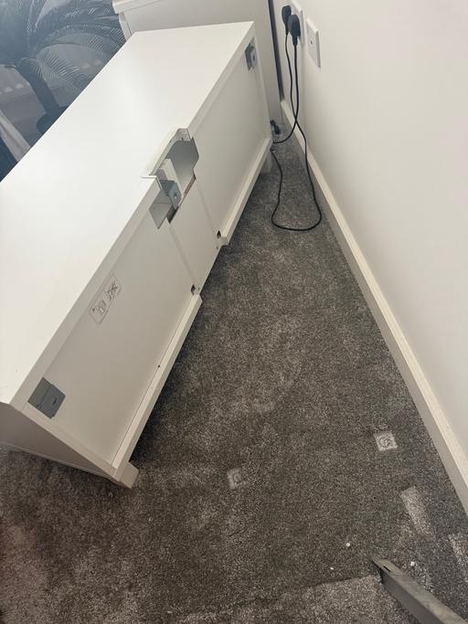  — BESTA IKEA TV STAND WITH TWO DRAWERS