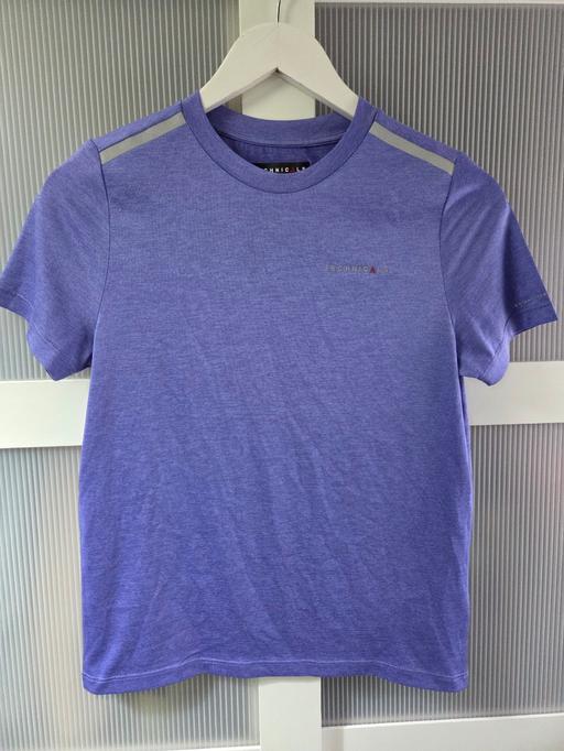  — Age 11-12 TECHNICALS purle sports tshirt
