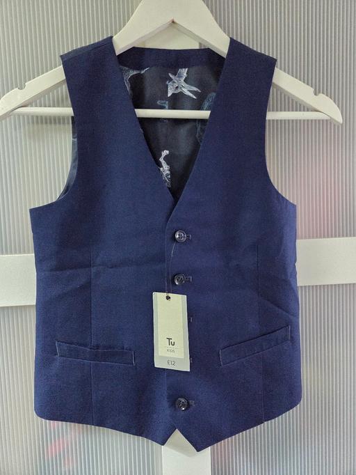  — 🌟NEW🌟 Age 11 TU navy waistcoat