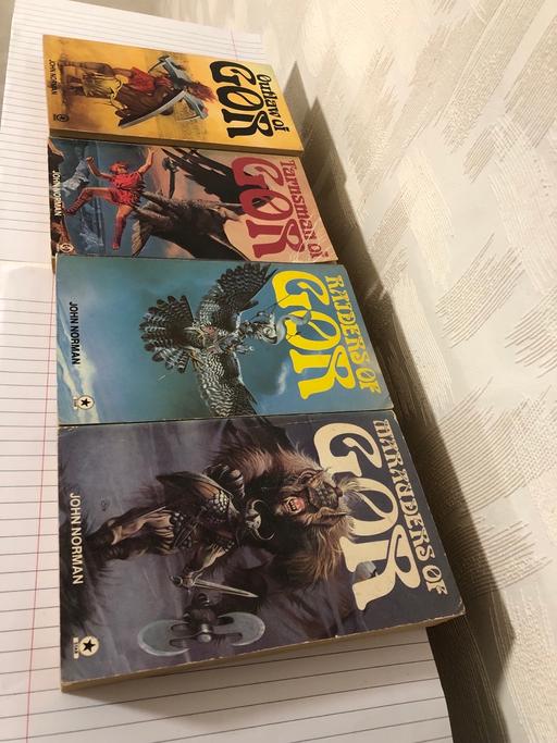  — Gor - Paperback Book x 4