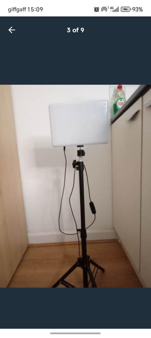  — Ring Light and Flat Panel Light Kit with Stan
