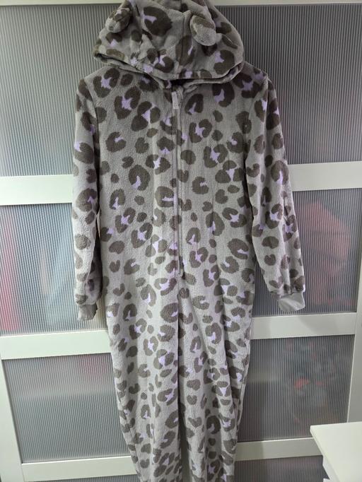  — Age 12-13 M&S grey & lilac onesie