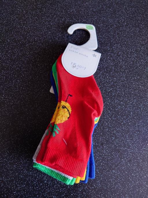  — Boys ankle socks size 6-8½