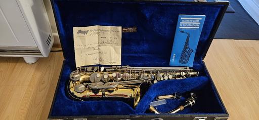  — Vintage East German Alto Saxophone in Hard ca