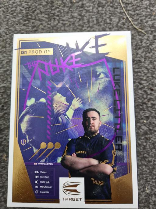  — Target LUKE LITTLER GEN ONE PRODIGY DARTS 23G