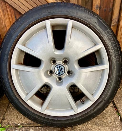  — BBS Sport Silver alloy wheels VW 17” x 4